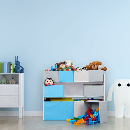 Children's shelf with motif and 9 drawers