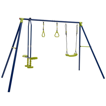 Children's swing 3-in-1 metal swing stand 278 x 142 x 177 cm