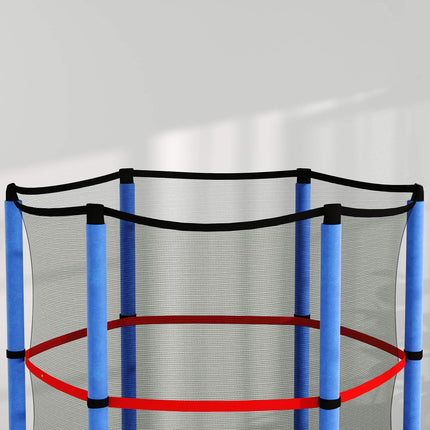 Children's trampoline with safety net - indoor/outdoor, Ø140 cm