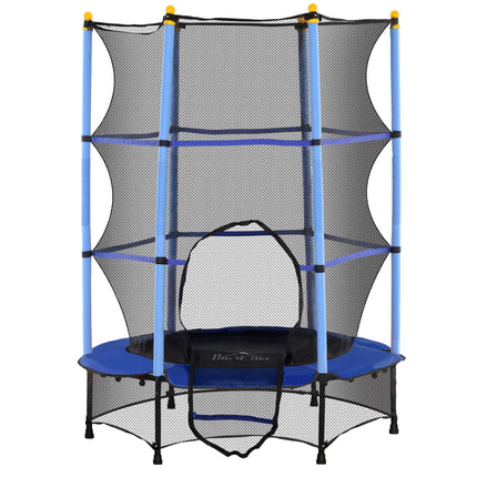 Garden trampoline for children with safety net Ø140 cm