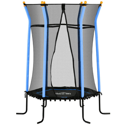 Indoor trampoline for children, Ø163.5 cm, Safety net, Blue