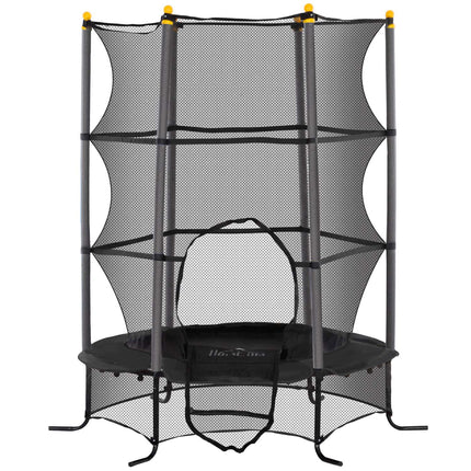 Outdoor trampoline for children with safety net, 163 cm diameter