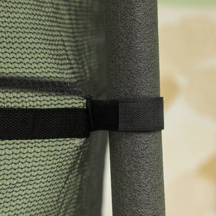 Outdoor trampoline for children with safety net, 163 cm diameter