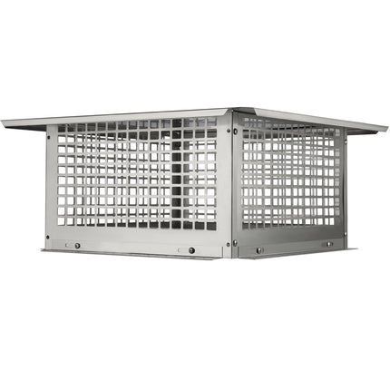 Chimney Cap Cover, 17x17 in 304 Stainless Steel