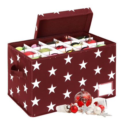 Christmas Bauble Storage Box, Holds 30 Ornaments