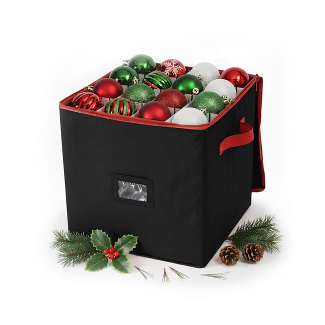 Christmas Bauble Storage Box, Holds 64 Ornaments