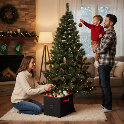 Christmas Bauble Storage Box, Holds 64 Ornaments