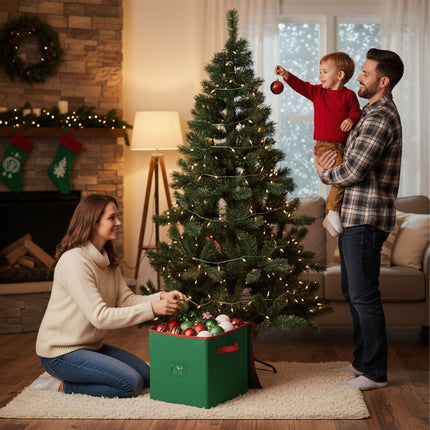 Christmas Bauble Storage Box, Holds 64 Ornaments