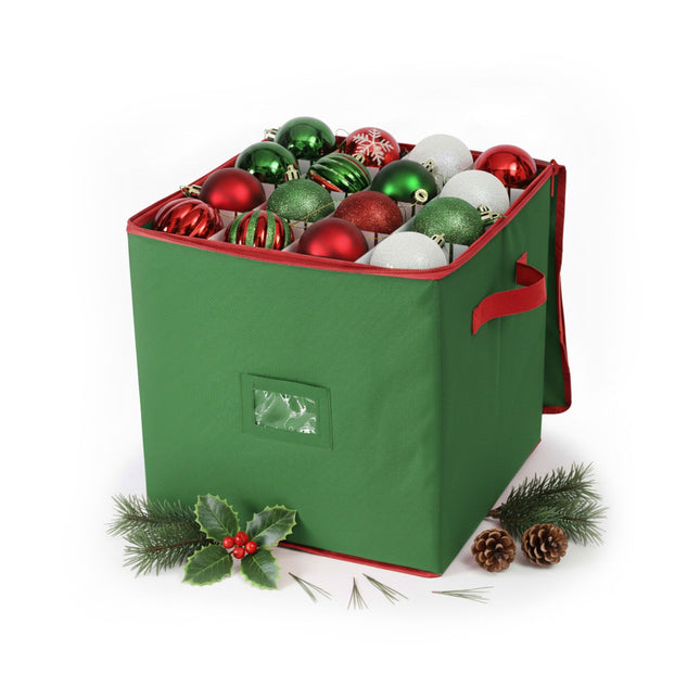 Christmas Bauble Storage Box, Holds 64 Ornaments