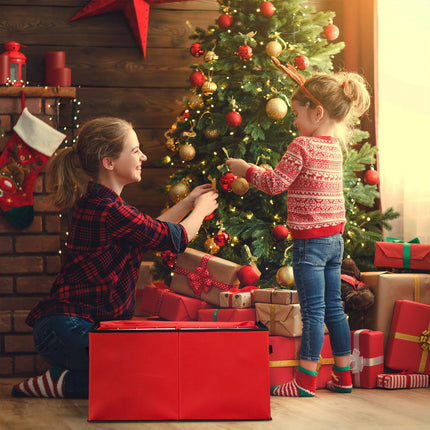 Christmas Bauble Storage Box with Adjustable Dividers