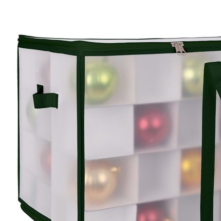 Christmas Bauble Storage Box with Adjustable Dividers