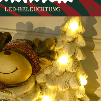 Pure Christmas decoration with LED lights, 44cm