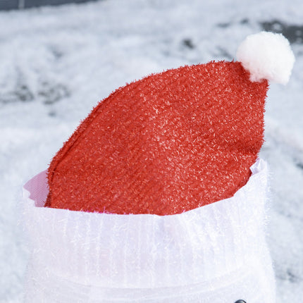 Snowman Christmas decoration with LED lights, weatherproof
