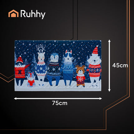 Christmas Doormat 75x45cm – Durable, Easy-Clean Mat