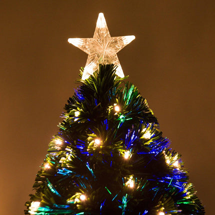 120 cm artificial Christmas tree with LED fiber lights