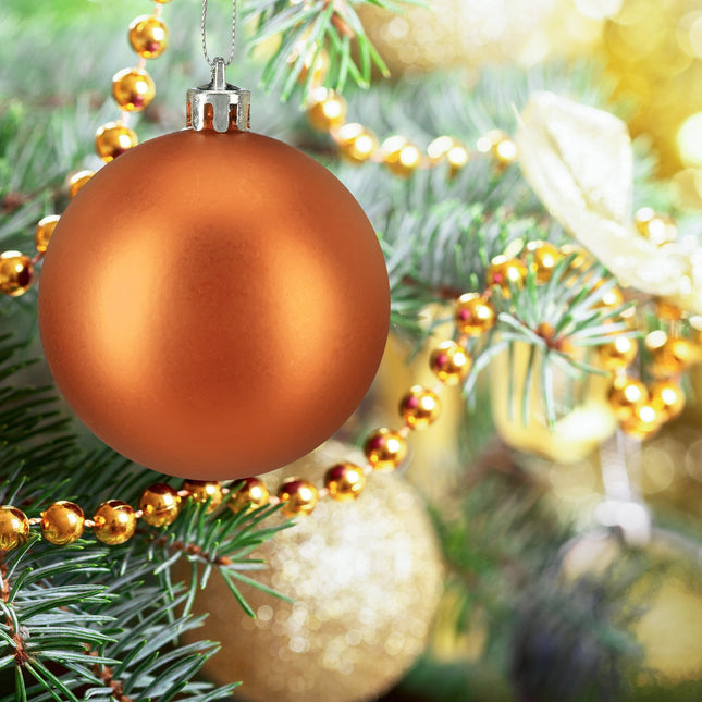 Christmas Tree Baubles Set, 100 Pieces, Matte/Glossy/Glitter