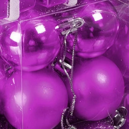 Christmas Tree Baubles Set, 100 Pieces, Mixed Finishes