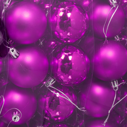 Christmas Tree Baubles Set, 100 Shiny Ornaments
