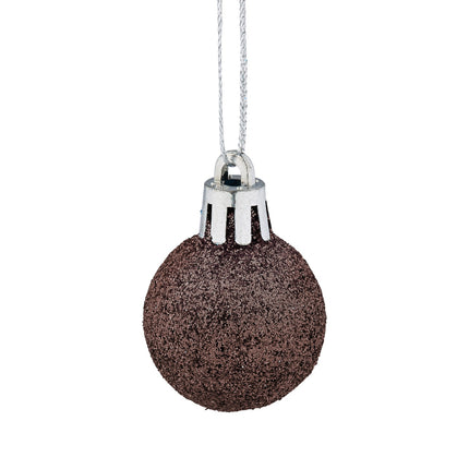 Christmas Tree Baubles Set, 96 Plastic Ornaments