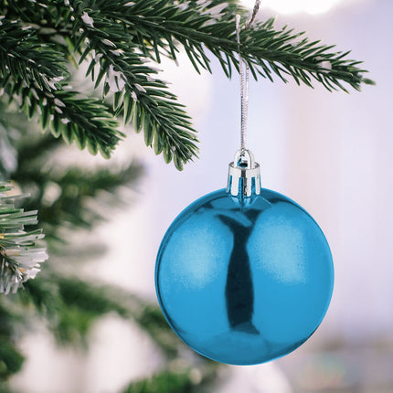 Christmas Tree Baubles Set, Matte & Glossy Finish, 100-Pack