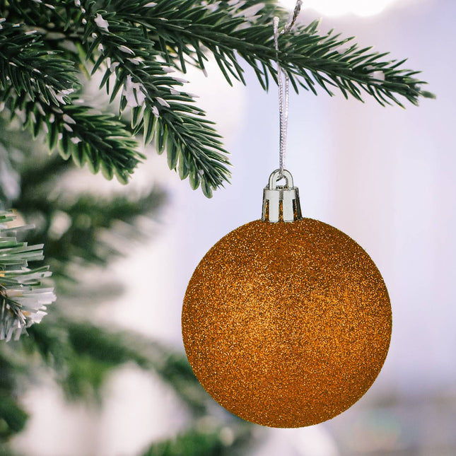 Christmas Tree Ornaments Set, 101 Plastic Baubles