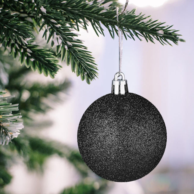 Christmas Tree Ornaments Set, 101 Plastic Baubles