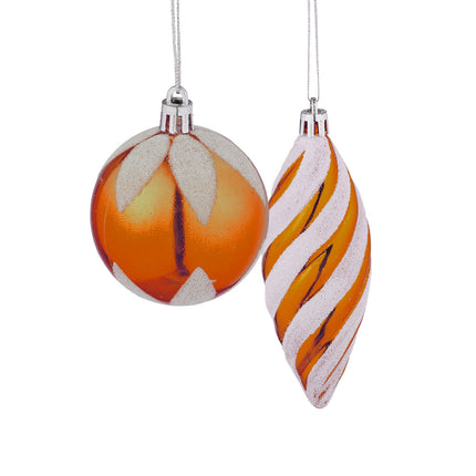 Christmas Tree Ornaments Set, 72 Pieces