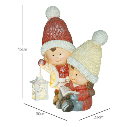 Santa figure with LED light, 45 cm indoor/outdoor