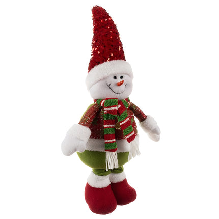 Christmas snowman - telescopic 95cm Ruhhy 22331