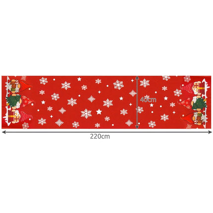 Christmas table runner 220x40cm Ruhhy 22483