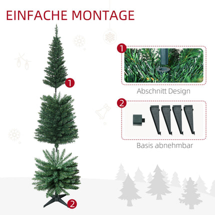 Green Christmas tree with 390 tips and robust stand