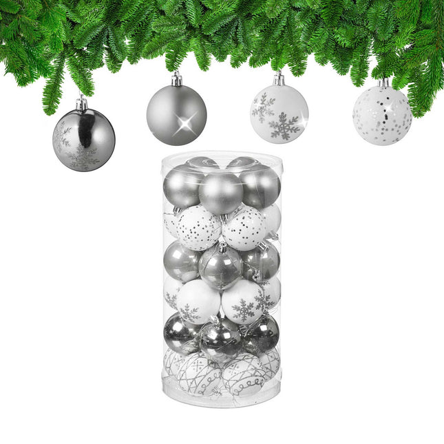 Christmas tree balls 30-pack