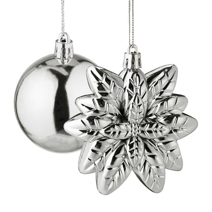 Christmas tree balls in a pack of 100