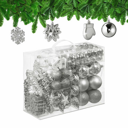 Christmas tree balls in a pack of 100