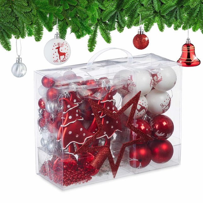 Christmas tree balls in a set of 103 pcs