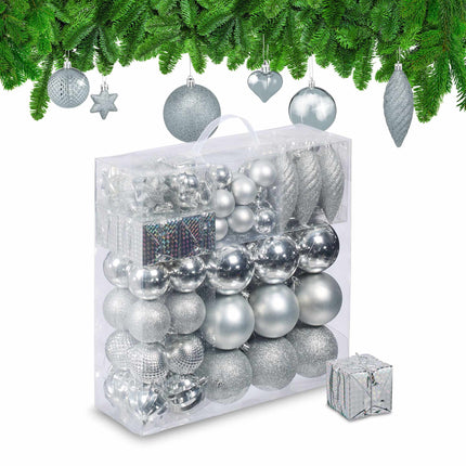 Christmas tree balls in a set of 110 pcs