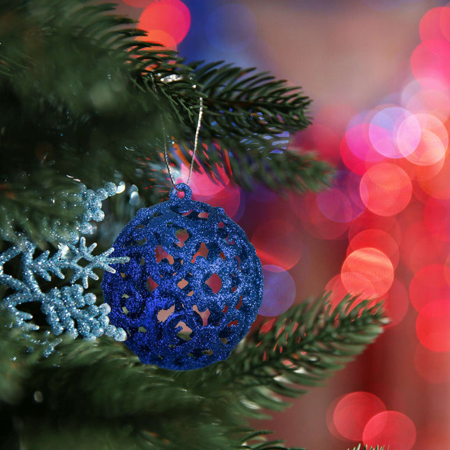 Christmas tree balls in a set of 150