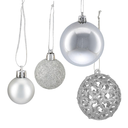 Christmas tree balls in a set of 150