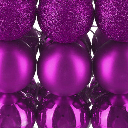 Christmas tree balls in a set of 150