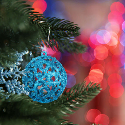Christmas tree balls in a set of 150