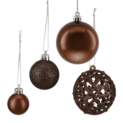 Christmas tree balls in a set of 150