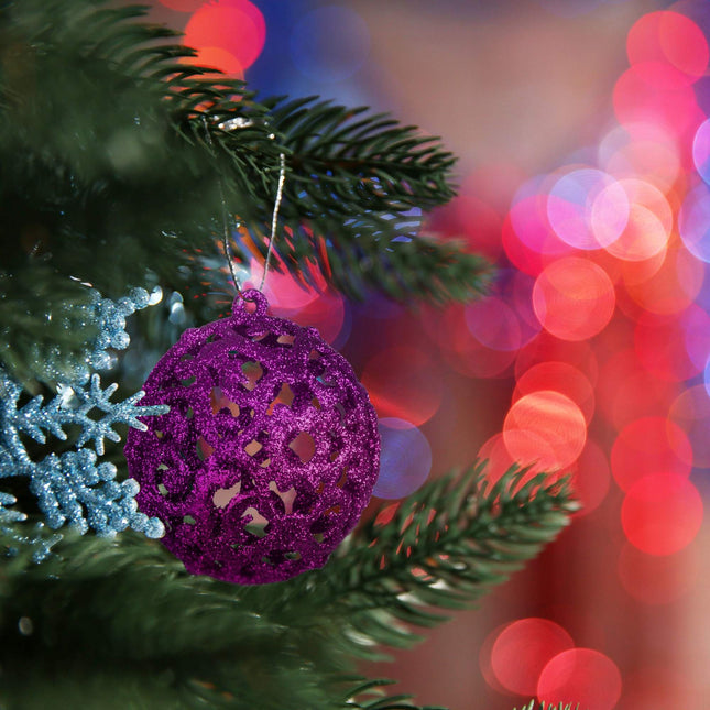 Christmas tree balls in a set of 150
