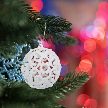Christmas tree balls in a set of 150