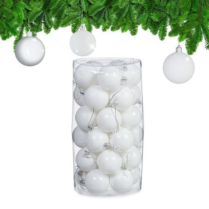 Christmas tree balls in a set of 30
