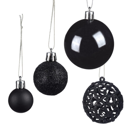 Christmas tree balls in a set of 50