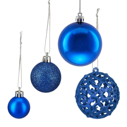 Christmas tree balls in a set of 50