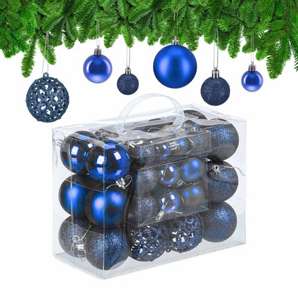 Christmas tree balls in a set of 50