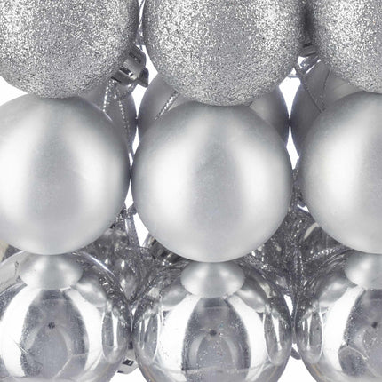 Christmas tree balls in a set of 50
