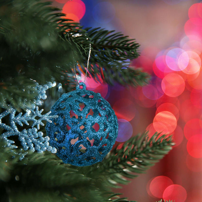 Christmas tree balls in a set of 50