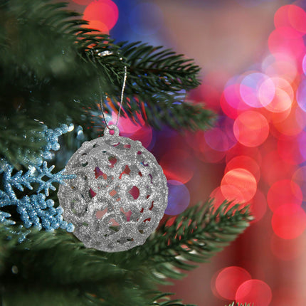 Christmas tree balls in a set of 50